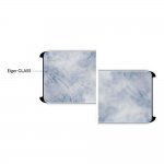 Eiger 3D Glass Case Friendly Curved Tempered Glass - калено стъклено защитно покритие с извити ръбове за целия дисплея на Samsung Galaxy S8 (черен-прозрачен) 3