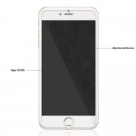 Eiger Tempered Glass Protector 2.5D - калено стъклено защитно покритие за дисплея на iPhone 8, iPhone 7, iPhone 6/6S (прозрачен) 6