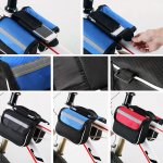 Калъф за рамката на колело за мобилни телефони до 4,7 инча (черен) 12