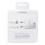 Samsung USB-C Fast Charger EP-TA20EWECGWW - захранване и USB-C кабел за устройства с USB-C стандарт (бял) (retail) 5