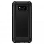 Spigen Rugged Armor Case - термополиуретанов кейс с най-висока степен на защита за Samsung Galaxy S8 (черен) 2