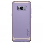 Spigen Neo Hybrid Case - хибриден кейс с висока степен на защита за Samsung Galaxy S8 (лилав-златист) 1