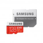 Samsung MicroSD 128GB EVO Plus UHS-I (U3) 4K UHD Videos - MicroSD памет със SD адаптер за Samsung устройства (клас 10) (модел 2017) (Подходяща за GoPro)  3