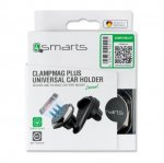4smarts Ultimag Magnetic Clampmag Plus Car Holder - магнитна поставка за радиатора на кола за iPhone и смартфони (черен) 7