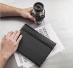 CaseMate Venture Leather Folio Case - кожен калъф (естествена кожа) и поставка за iPad Ai 3 (2019), iPad Pro 10.5 (2017) 3