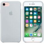 Apple Silicone Case - оригинален силиконов кейс за iPhone 8, iPhone 7 (бледосин) 2