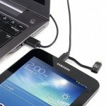 Tucano 2-in-1 Lightning and MicroUSB Cable - USB кабел 2в1 за Lightning и MicroUSB устройства (черен) 3