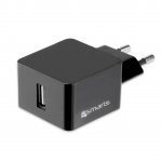 4smarts Wall Charger VoltPlug 12W - захранване за ел. мрежа 2.4A с USB изход и кабел с microUSB и USB-C стандартии 1
