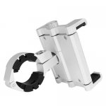 Macally Bike Mount - универсална поставка за колело за iPhone и мобилни телефони (сребриста) 5