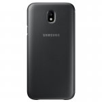 Samsung Flip Wallet Cover EF-WJ730CBEGWW - оригинален кейс за Samsung Galaxy J7 (2017) (черен) 2