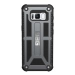 Urban Armor Gear Monarch Graphite - удароустойчив хибриден кейс за Samsung Galaxy S8 Plus (черен) 1