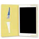 Knomo Leather Wrap Folio Case - луксозен кожен (естествена кожа) кейс и поставка за iPad Pro 9.7 (златист) 6