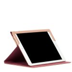 Knomo Leather Wrap Folio Case - луксозен кожен (естествена кожа) кейс и поставка за iPad Pro 9.7 (розово злато) 4