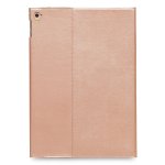 Knomo Leather Wrap Folio Case - луксозен кожен (естествена кожа) кейс и поставка за iPad Pro 9.7 (розово злато) 1