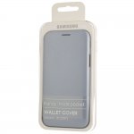 Samsung Flip Wallet Cover EF-WJ530CL - оригинален кожен кейс за Samsung Galaxy J5 (2017) (светлосин) 4