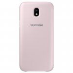 Samsung Flip Wallet Cover EF-WJ530CP - оригинален кожен кейс за Samsung Galaxy J5 (2017) (розов) 2