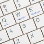 Case Studi Foldable Keyboard - сгъваема алуминиева безжична клавиатура за таблети, смартфони и компютри с Bluetooth (златиста) 5