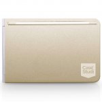 Case Studi Foldable Keyboard - сгъваема алуминиева безжична клавиатура за таблети, смартфони и компютри с Bluetooth (златиста) 3