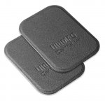 4smarts Ultimag Metal Plate - два броя метална пластина с кожено покритие за магнитни поставки (сив) 1