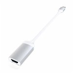 Satechi Aluminum 4K USB-C to HDMI Adapter - адаптер с поддръжка на 4K за свързване от USB-C към HDMI (сребрист) 1