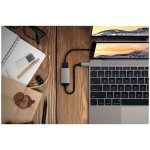 Satechi Aluminum 4K USB-C to HDMI Adapter - адаптер с поддръжка на 4K за свързване от USB-C към HDMI (тъмносив) 8