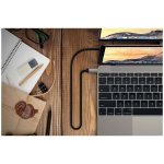 Satechi Aluminum 4K USB-C to HDMI Cable - кабел с поддръжка на 4K за свързване от USB-C към HDMI (тъмносив) 6