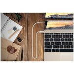Satechi Aluminum 4K USB-C to HDMI Cable - кабел с поддръжка на 4K за свързване от USB-C към HDMI (сребрист) 6
