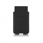 Blackberry Leather Smart Pocket PKB100-3AALWE1 - оригинален калъф от естествена кожа за BlackBerry KeyOne (черен) 3