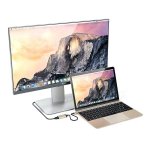 Satechi Aluminum 4K USB-C to HDMI Adapter - адаптер с поддръжка на 4K за свързване от USB-C към HDMI (златист) 5