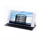 JT Berlin Folio Case - хоризонтален кожен (веган кожа) калъф тип портфейл за Huawei P10 (черен) 4