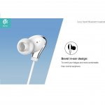Devia Cozy Sport Bluetooth 4.1 Headset - безжични спортни блутут слушалки за мобилни устройства (бял) 2