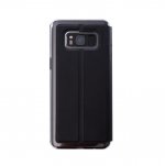 JT Berlin Folio Case - хоризонтален кожен (веган кожа) калъф тип портфейл за Samsung Galaxy S8 Plus (черен) 1