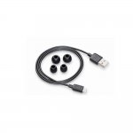 Plantronics BackBeat 100 Wireless earbuds - безжични спортни слушалки с микрофон и управление на звука за смартфони и мобилни устройства (черен) 2