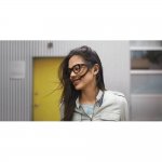 Plantronics BackBeat 100 Wireless earbuds - безжични спортни слушалки с микрофон и управление на звука за смартфони и мобилни устройства (черен) 3