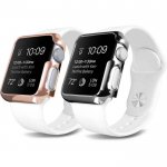 Ozaki Wardrobe 2 in 1 Set - комплект от два броя твърд кейс за Apple Watch Sport 38mm (златист и сребрист) 2
