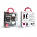 Ozaki Wardrobe 2 in 1 Set - комплект от два броя твърд кейс за Apple Watch Sport 38mm (златист и сребрист) 3