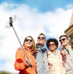 Devia 360 Rotation Selfie Stick - разтегаем селфи стик за iPhone и iPod с Lightning (черен) 2
