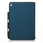 Prodigee Expert Case - кожен калъф, тип папка и поставка за iPad Air 3 (2019), iPad Pro 10.5 (2017) (син) 1