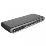 Prodigee USB-C Multi Hub - мултифункционален хъб за свързване на допълнителна периферия за компютри с USB-C (тъмносив) 2