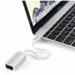 Satechi Aluminum USB-C to VGA Adapter - адаптер за свързване от USB-C към VGA (сребрист) 3