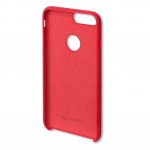 4smarts Cupertino Silicone Case - тънък силиконов (TPU) калъф за iPhone XS, iPhone X (червен) 1