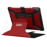 Urban Armor Gear Metropolis Case - удароустойчив хибриден кейс от най-висок клас за iPad Air 3 (2019), iPad Pro 10.5 (2017) (червен) 6