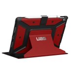Urban Armor Gear Metropolis Case - удароустойчив хибриден кейс от най-висок клас за iPad Air 3 (2019), iPad Pro 10.5 (2017) (червен) 3