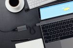 Satechi Aluminum USB-C to Ethernet Adapter - адаптер за свързване от USB-C към Ethernet (тъмносив) 3