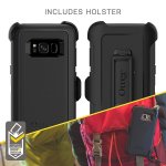Otterbox Defender Case - изключителна защита за Samsung Galaxy S8 Plus (черен) 3