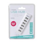 Omega 7-Port USB Hub - 7-портов USB 2.0 хъб за компютри и лаптопи 1