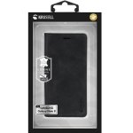 Krusell Sunne Folio Case - кожен калъф (ествествена кожа) тип портфейл за Samsung Galaxy Note 8 (черен) 4