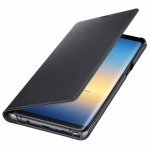 Samsung LED View Cover EF-NN950PB - оригинален калъф през който виждате информация от дисплея за Samsung Galaxy Note 8 (черен) 3