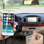 TeckNet F27 In-Car Universal FM Transmitter - зарядно за кола с универсален FM трансмитер за мобилни устройства (черен) 6