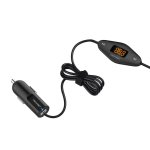 TeckNet F27 In-Car Universal FM Transmitter - зарядно за кола с универсален FM трансмитер за мобилни устройства (черен) 3
